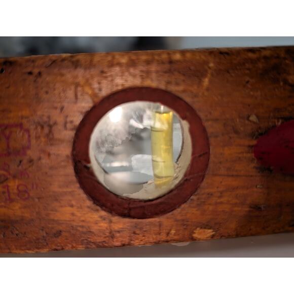 Vintage/Antique Stanley Wooden Made in USA 18" Level - Picture 7 of 14